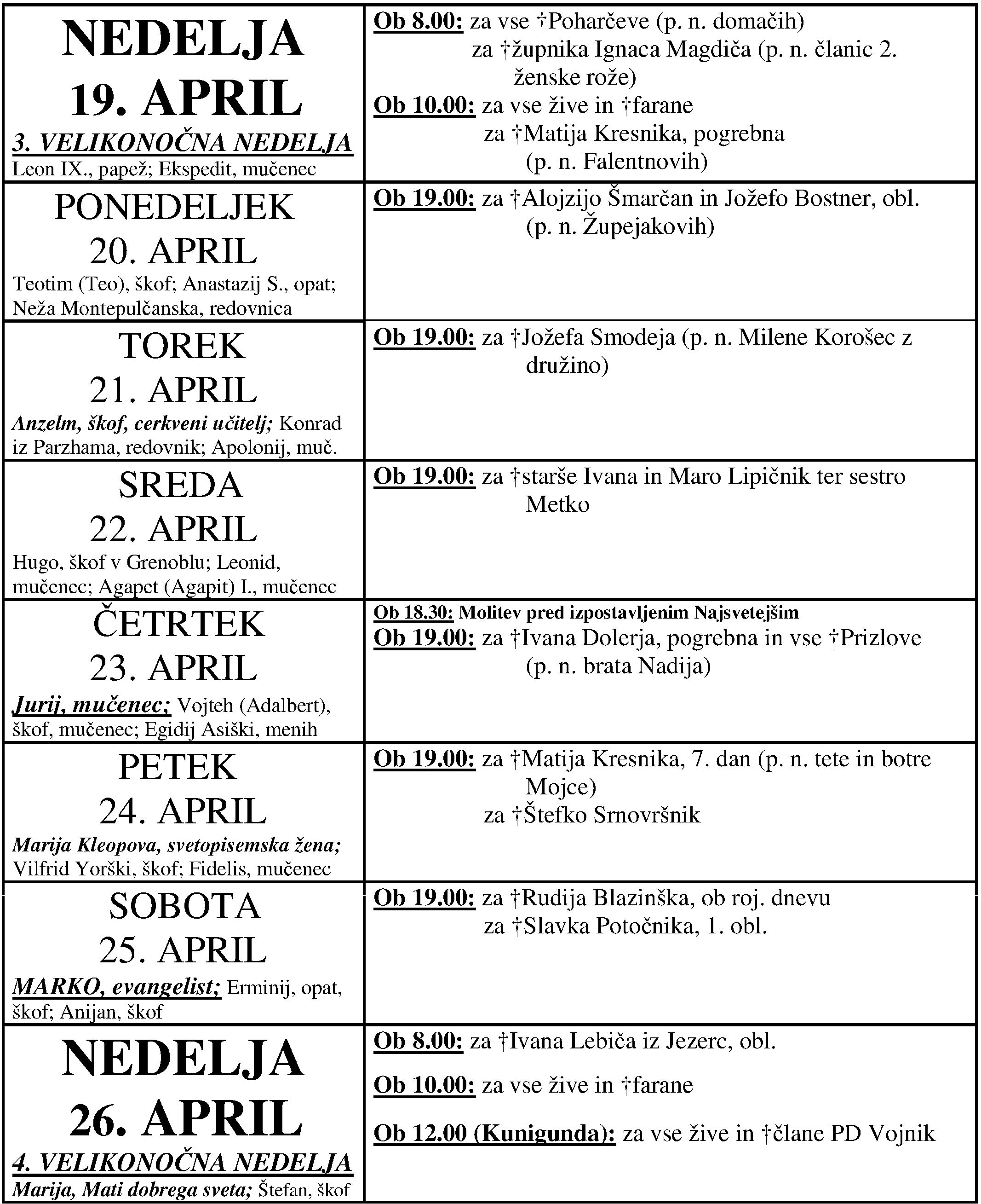 Oznanila 19 4 2015 1