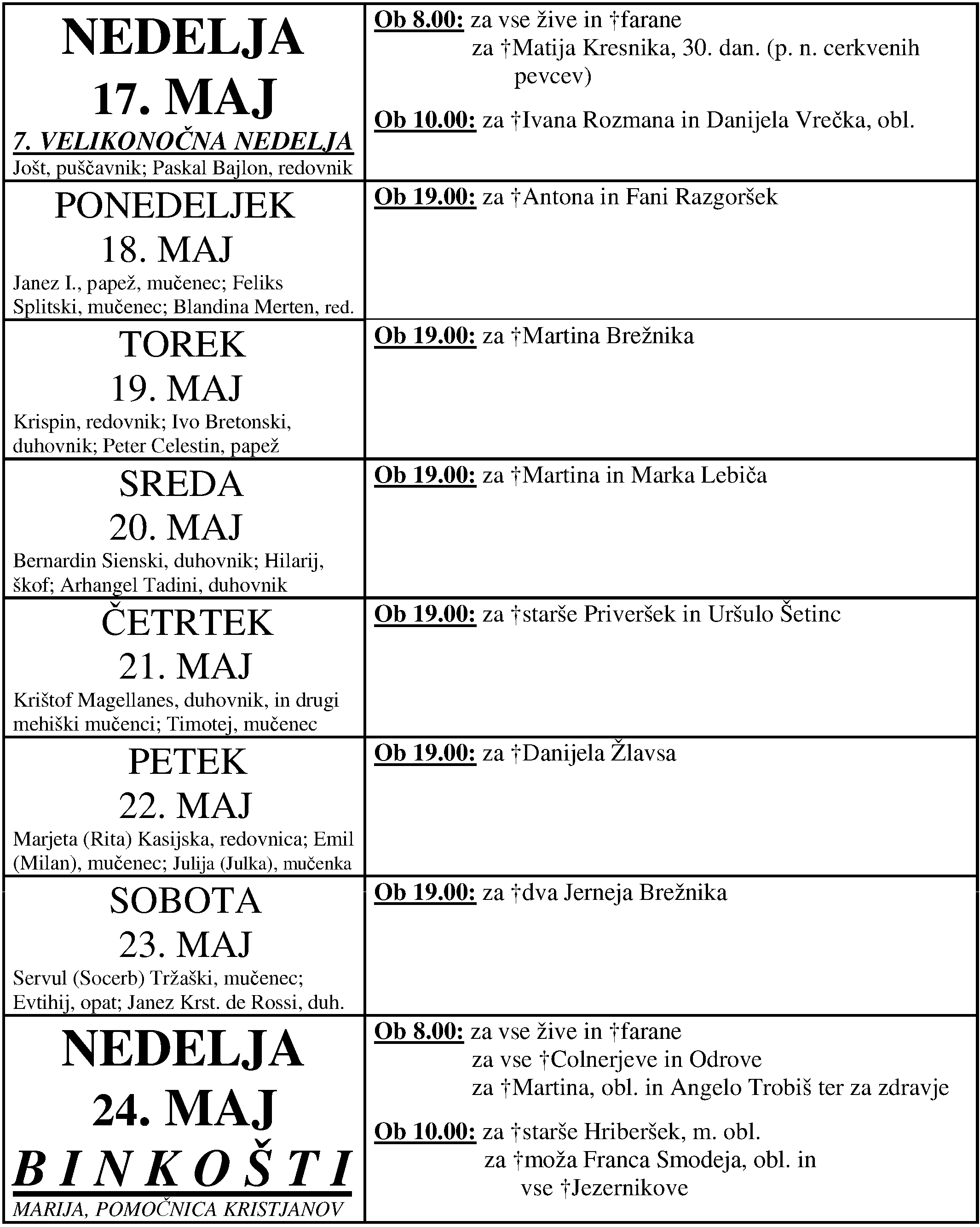 Oznanila 17 5 2015 1