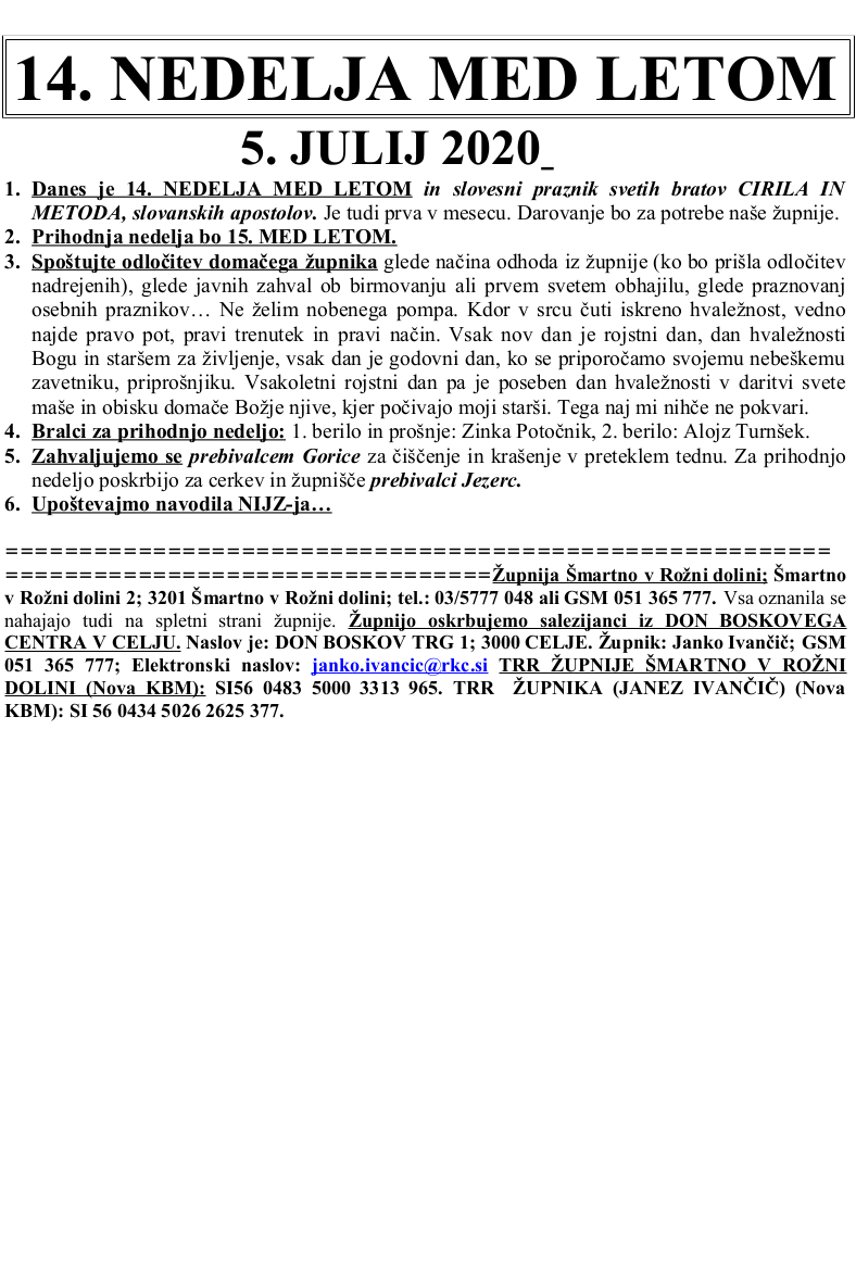 OZNANILA 6 07 2020 2
