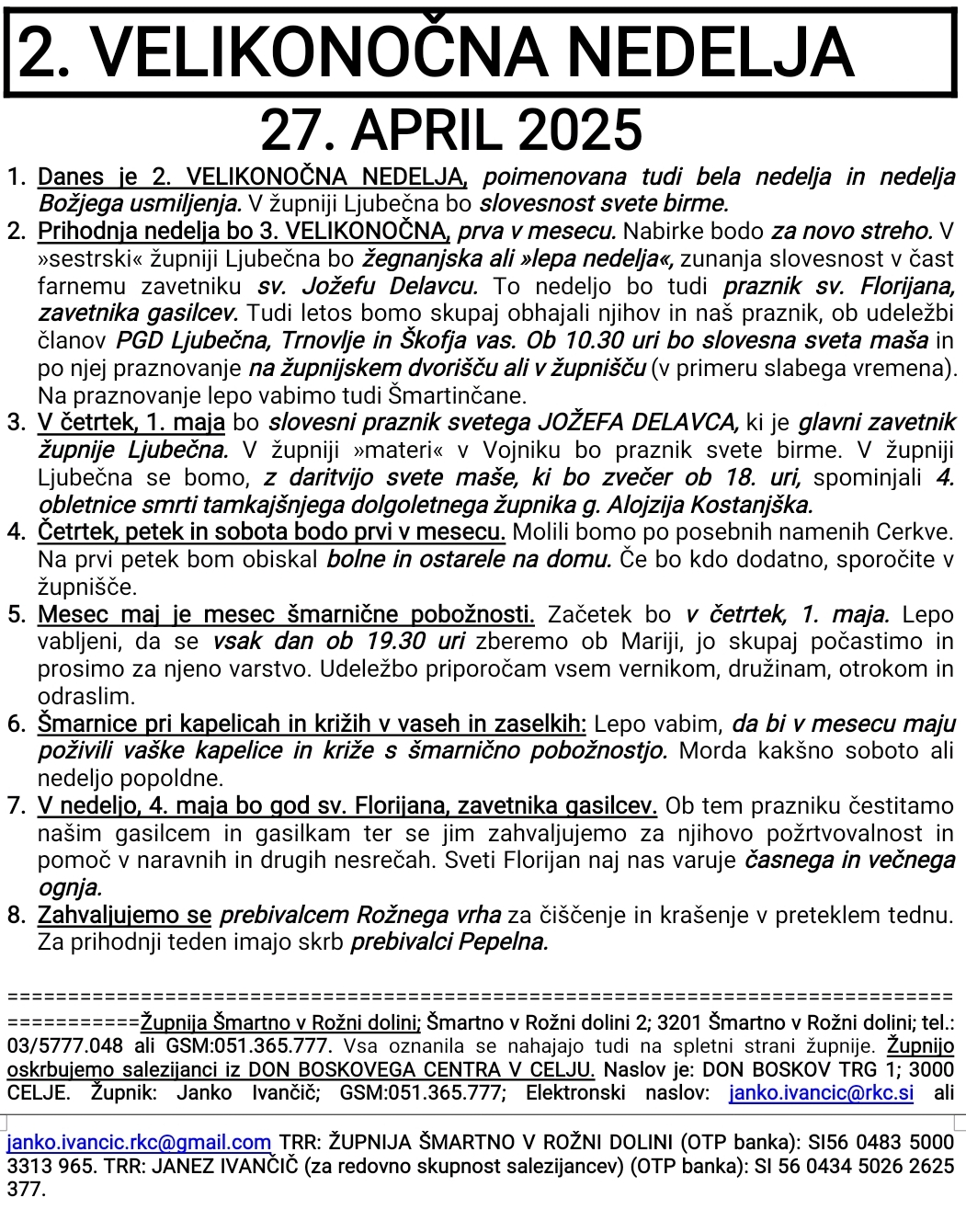 OZNANILA 27 04 2025 2