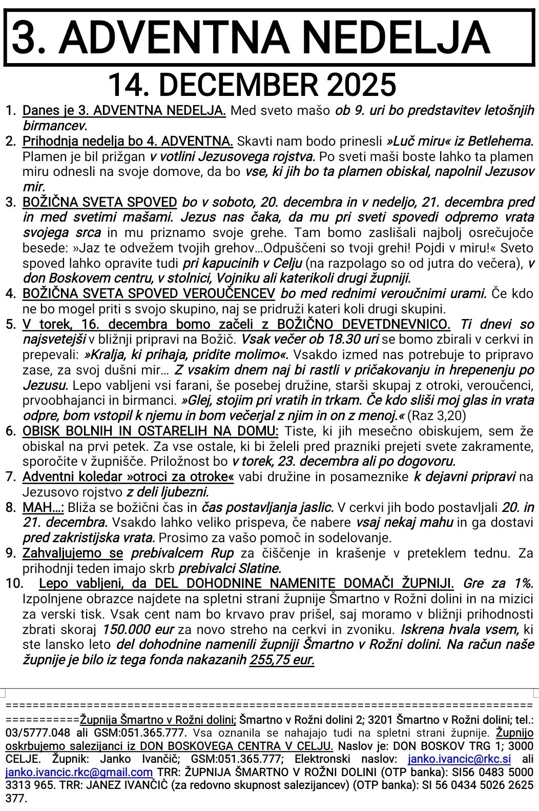 OZNANILA 14 12 2025 2
