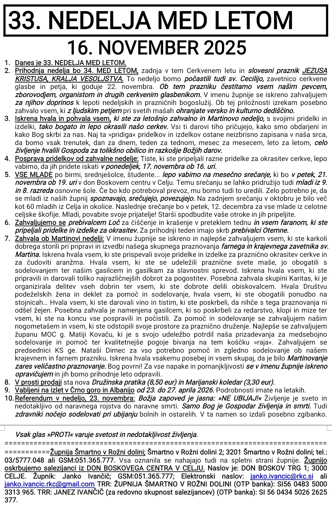 OZNANILA 16 11 2025 2