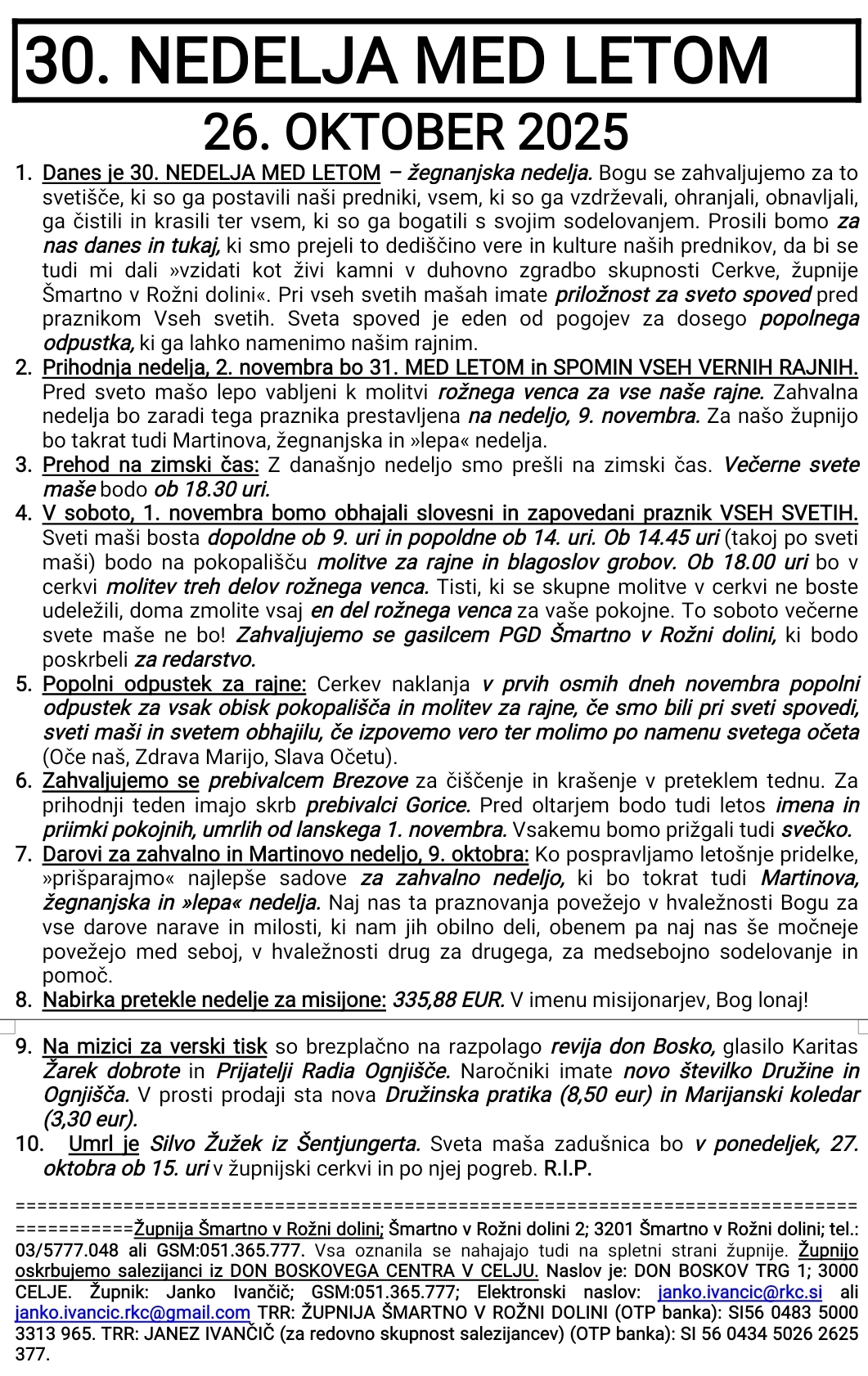 OZNANILA 26 10 2025 2