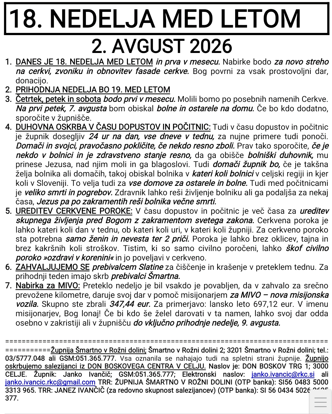 OZNANILA 02 08 2026 2