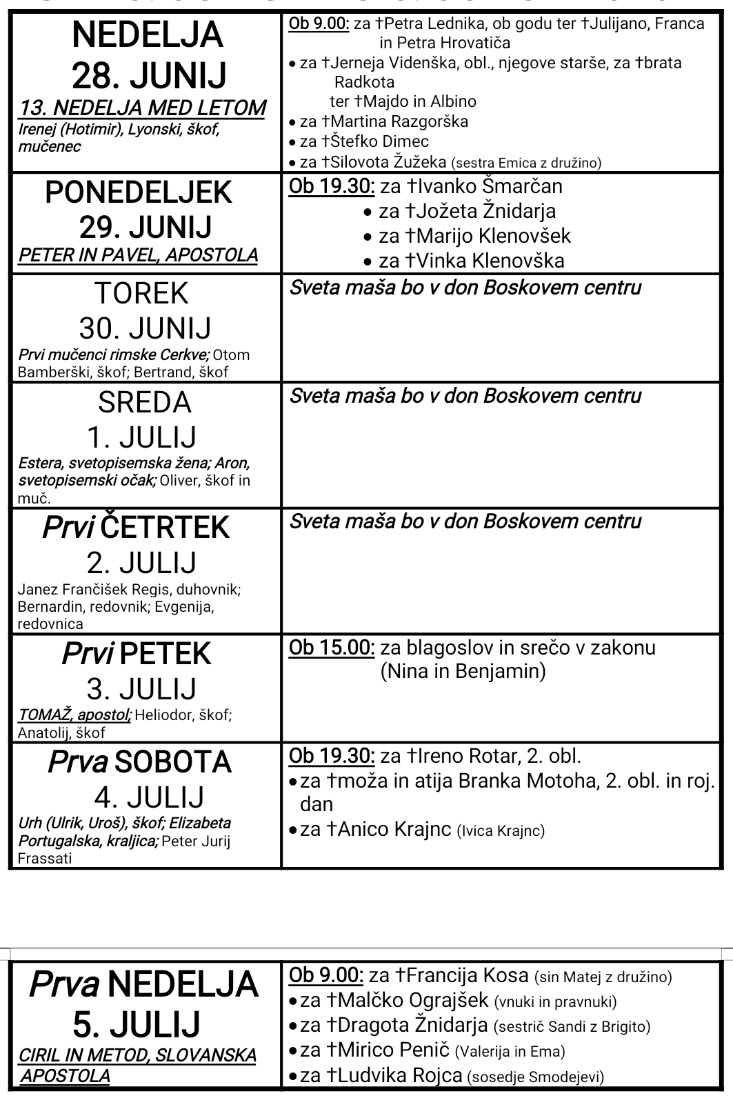 OZNANILA 27 06 2026