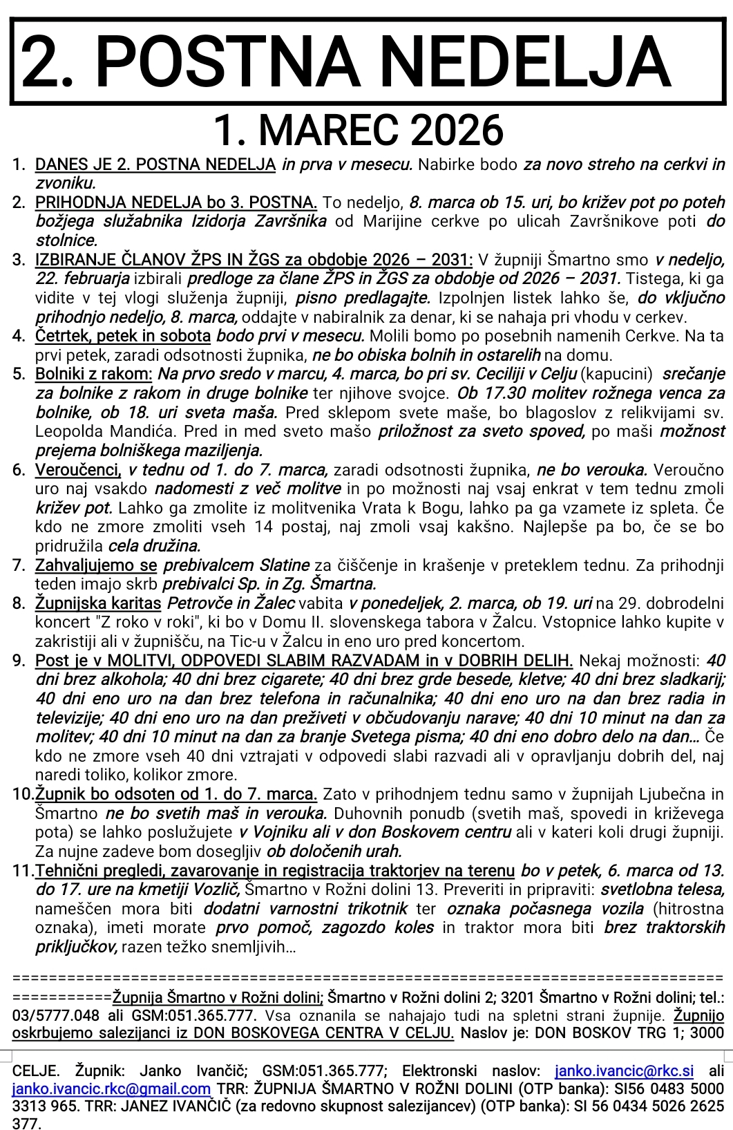 OZNANILA 01 03 2026 2
