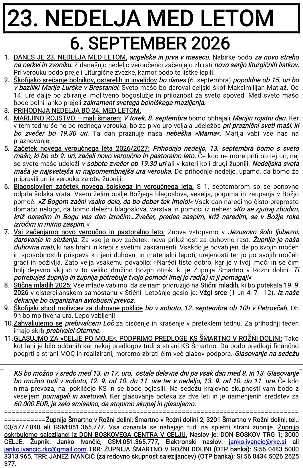OZNANILA 30 08 2026 2