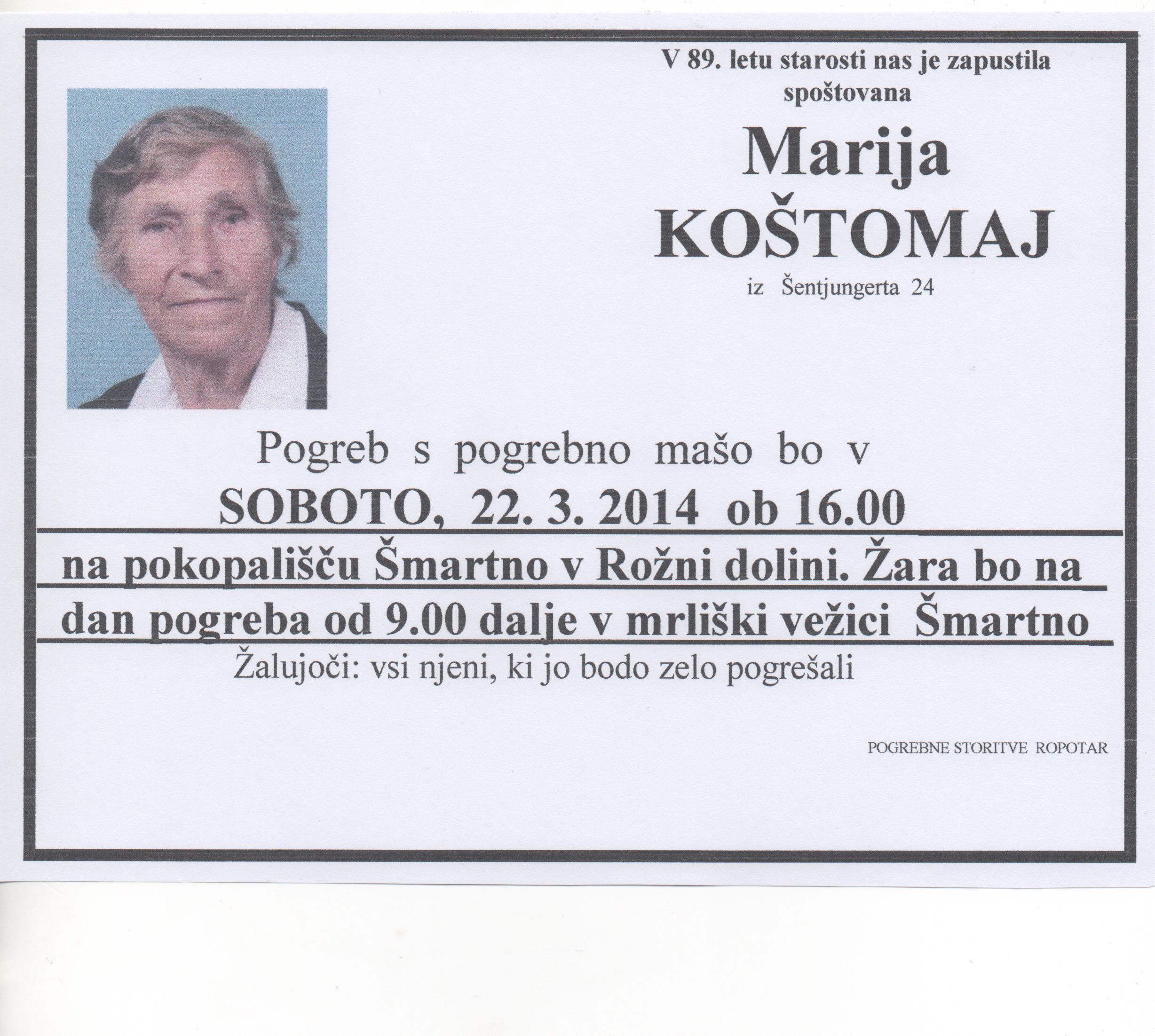 PARTA KOŠTOMAJ